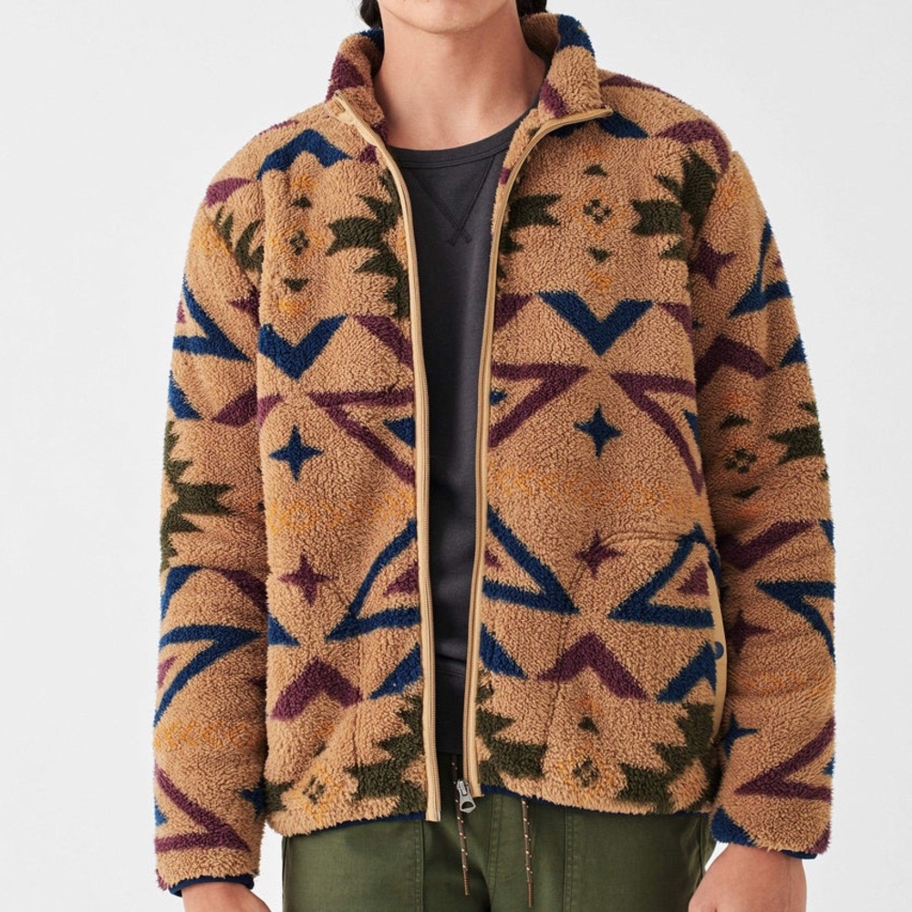 Faherty Multicolor Patterned Jacket - image 2